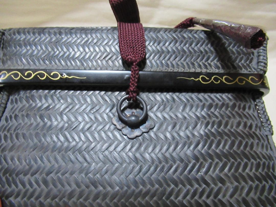 御所籠　銘あり　中の道具皆揃い　合わせ箱