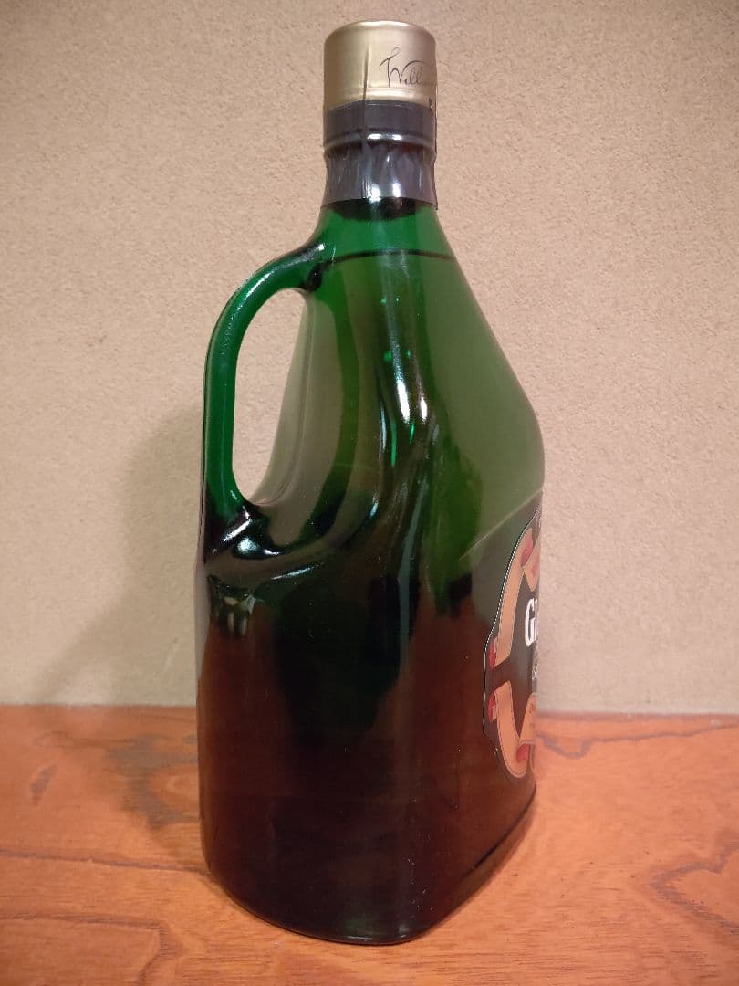 スコッチウイスキー グレンフィディック 大容量 ガラス 取っ手付きボトル レア