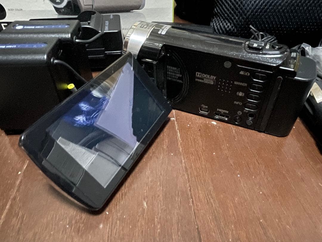 JVC GZ-E265 ビデオカメラ AVCHD おまけ多数