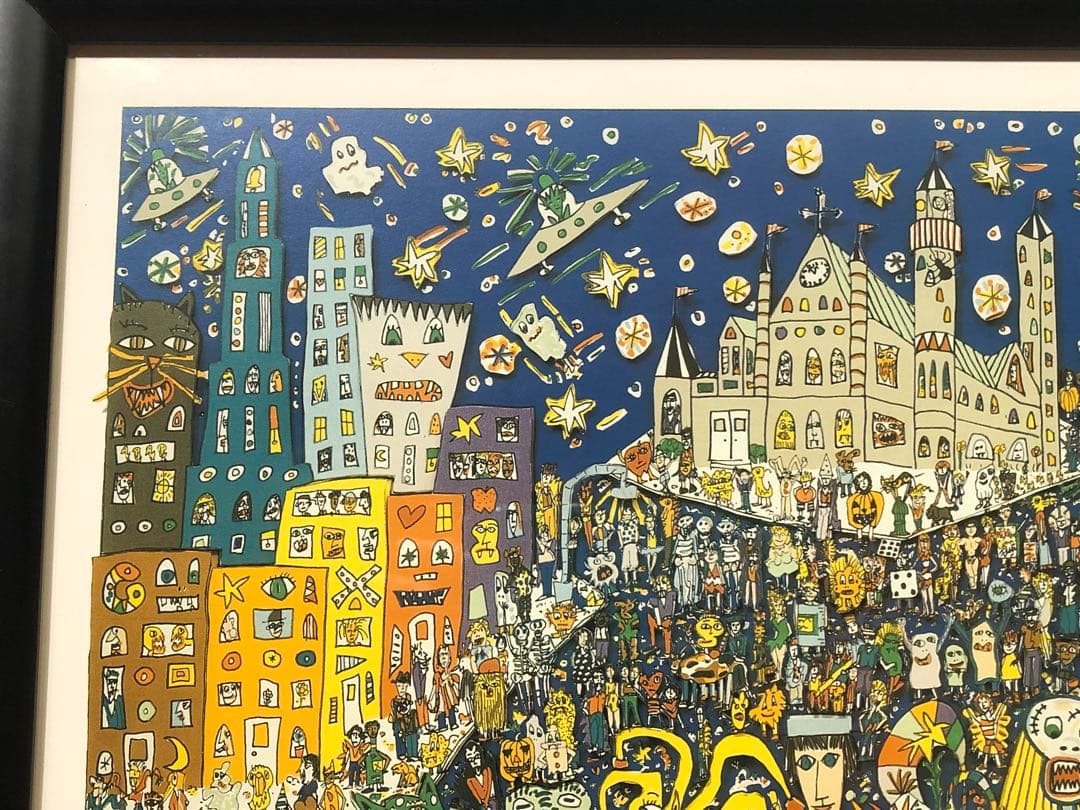 james rizzi ジェームス リジィ 額装ポスター ③