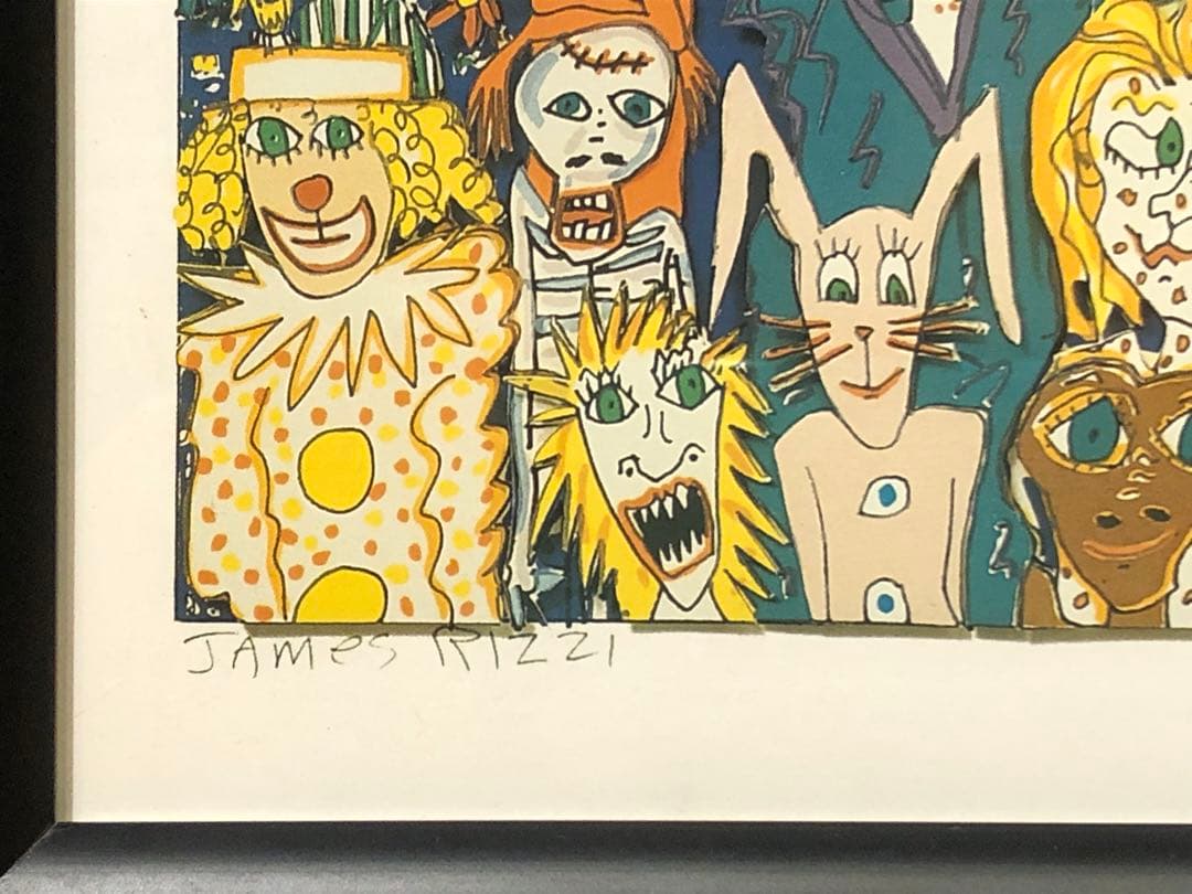 james rizzi ジェームス リジィ 額装ポスター ③