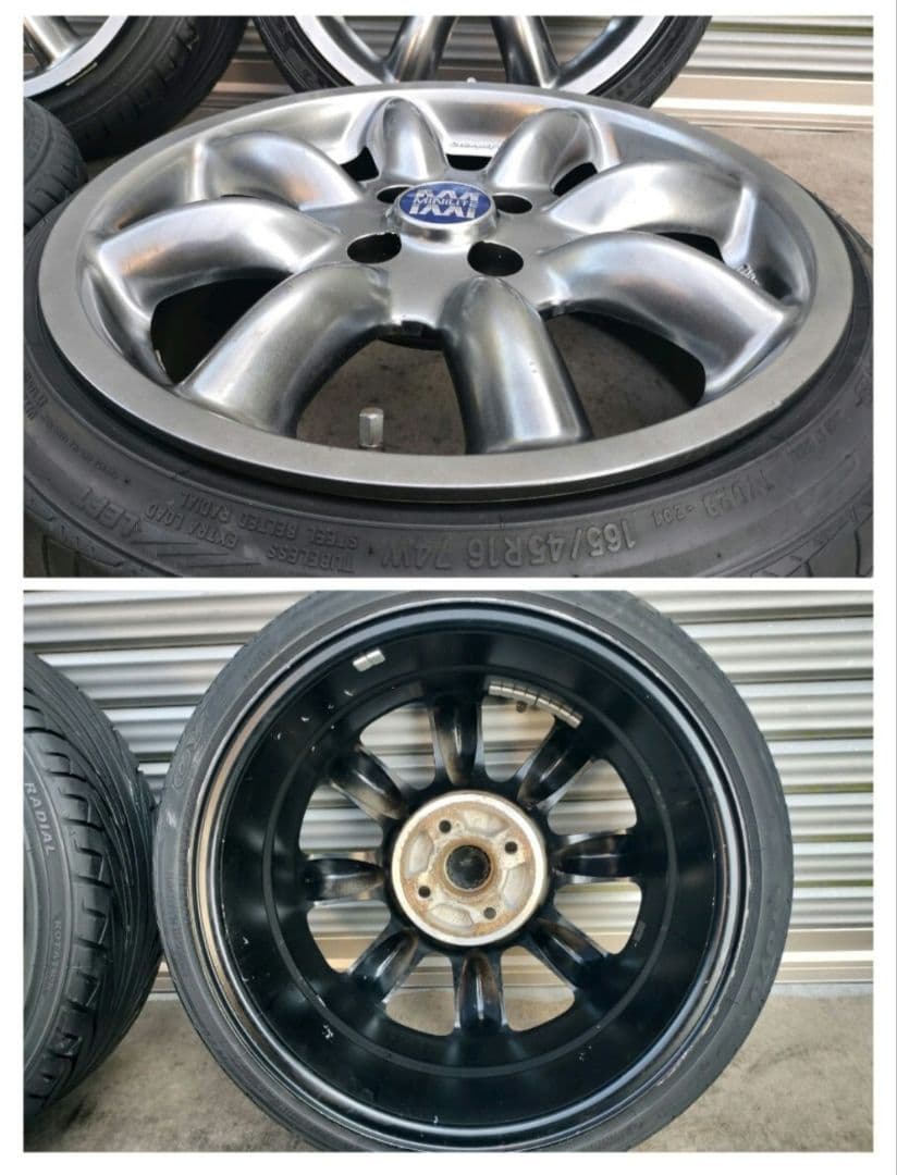 ミニライト 16×7J 4H/100 +48 165/45R16 軽仕様