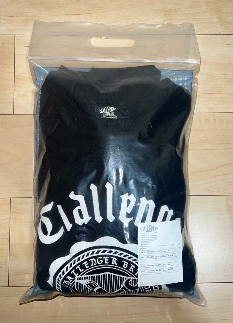 CHALLENGER チャレンジャー フリーストレーナー長瀬智也 XL ブラック