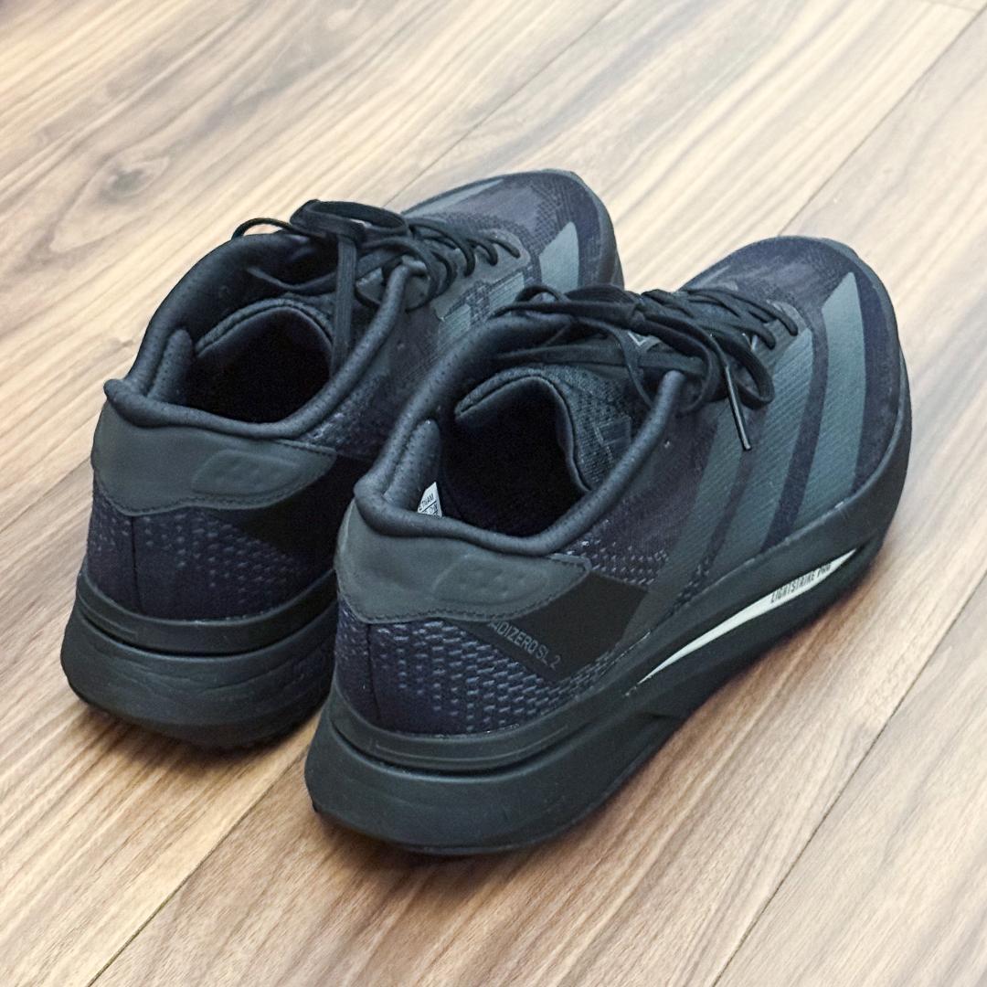 ADIZERO SL2 M 26.5cm ブラック 2日のみ着用