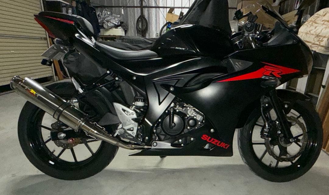 gsx-r125 マフラー　リアライズ