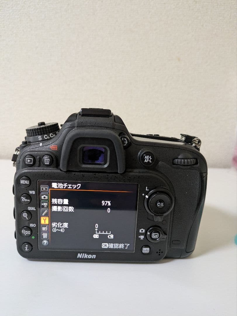 Nikon　D7200　ボディ　　　　　　　　ショット数7,217回4.9%以下