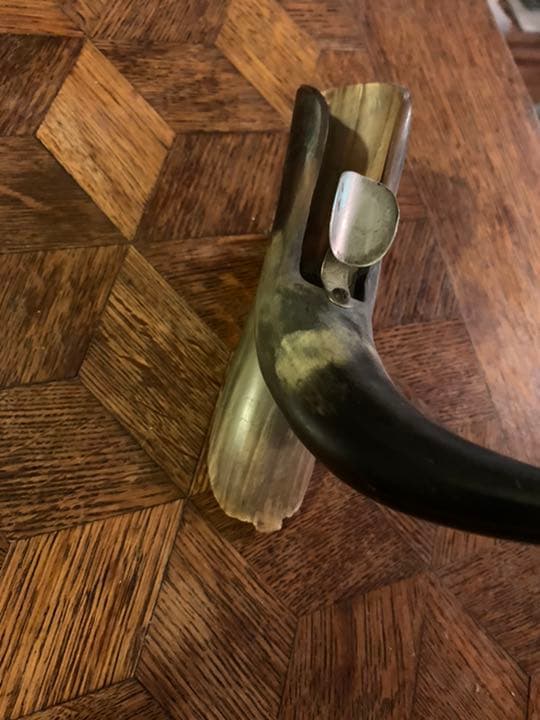 アンティーク　ニューテリトリー　灰皿　角？！