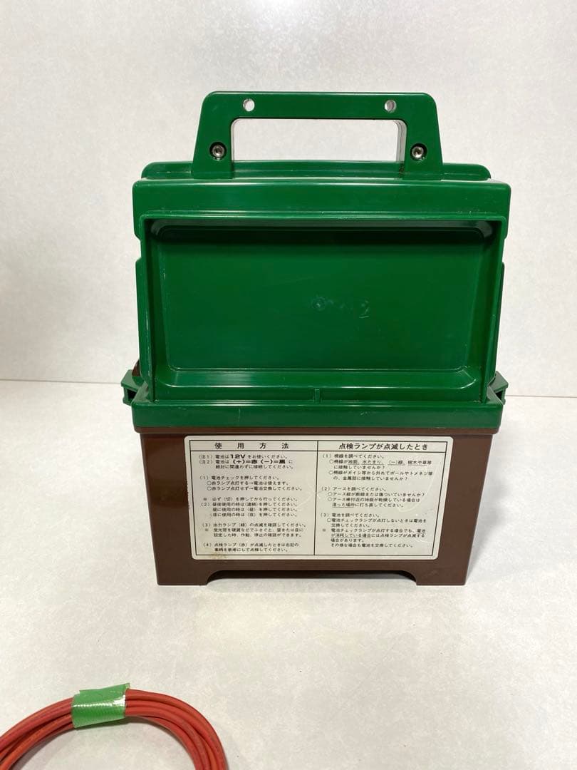 電柵器　電柵　電気柵　本器　アニマルキラー　TAK-4200DC1 バッテリー