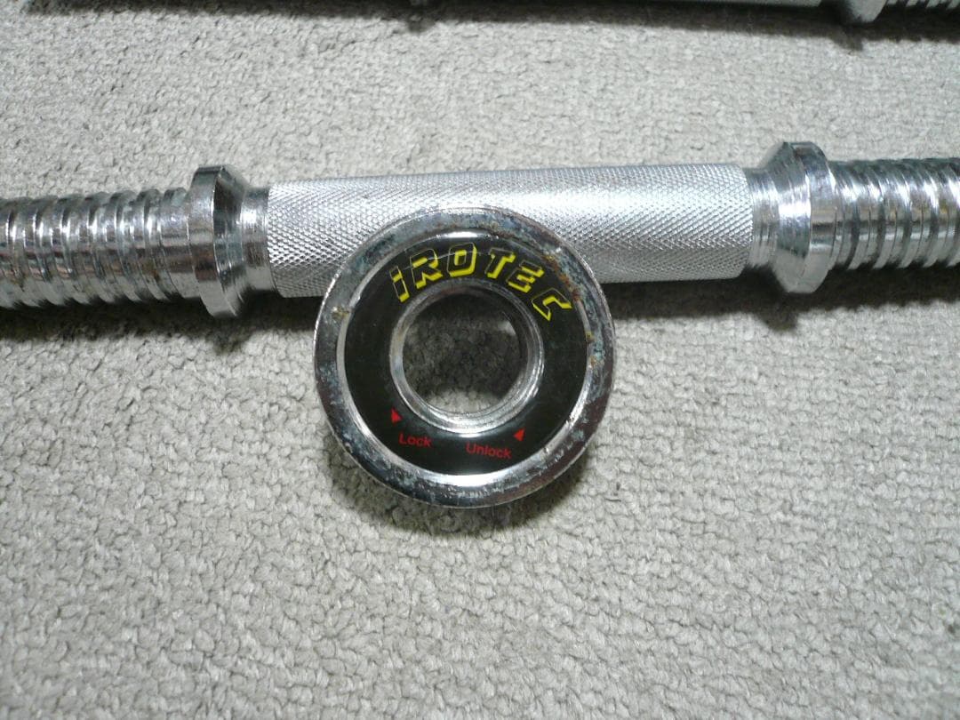 アイロテック ダンベル 10㎏×2 筋トレ IROTEC