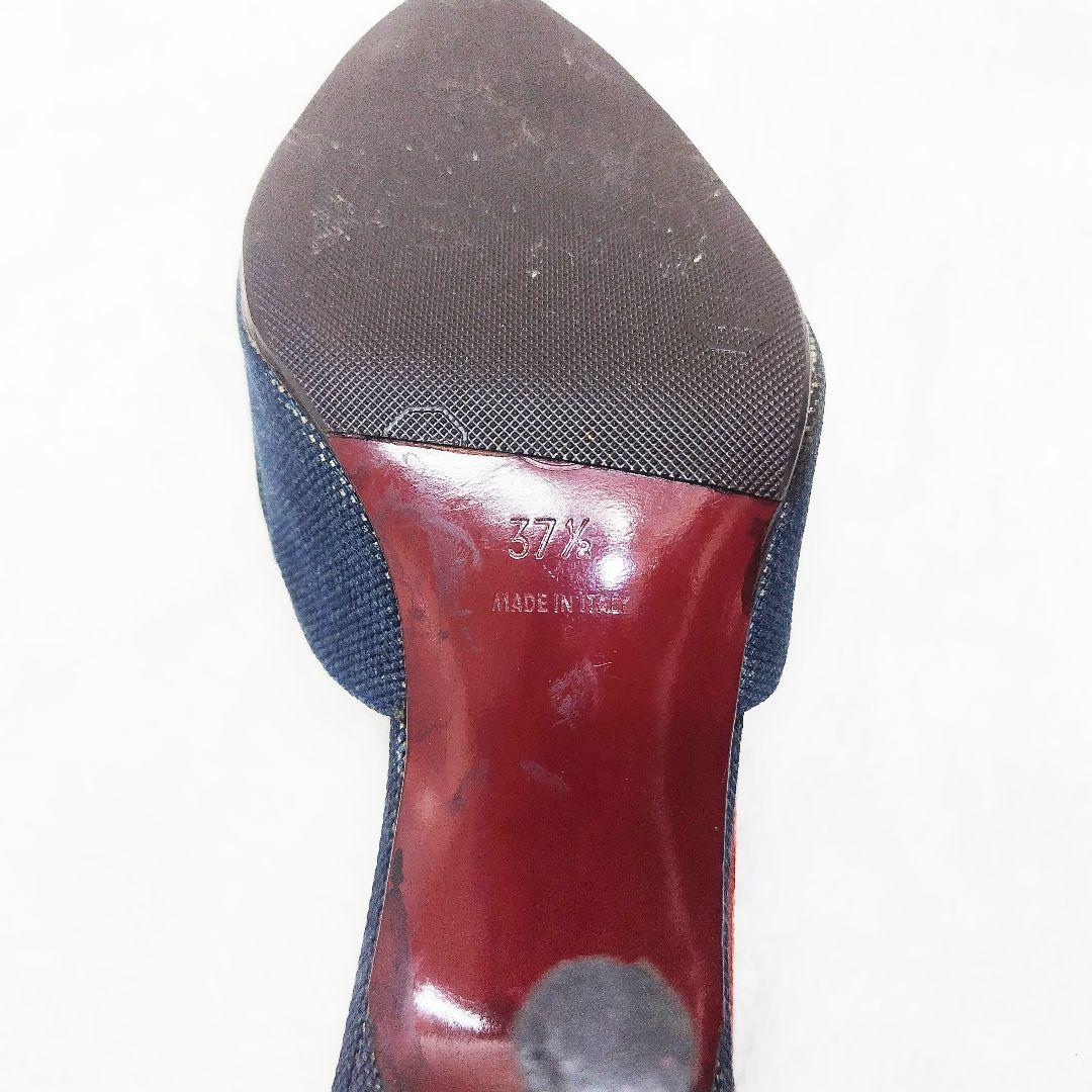 シャネル CHANEL サンダル ミュール デニム