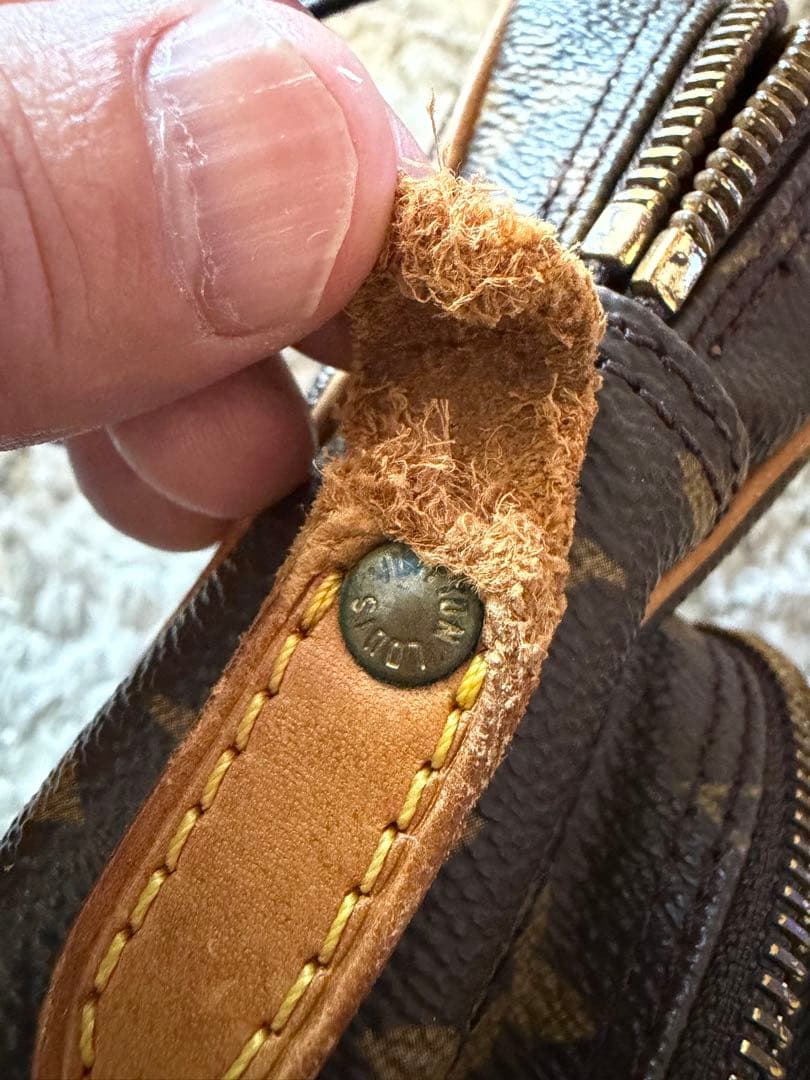 【リペア前提】ルイヴィトン アマゾン モノグラム ショルダーバッグ