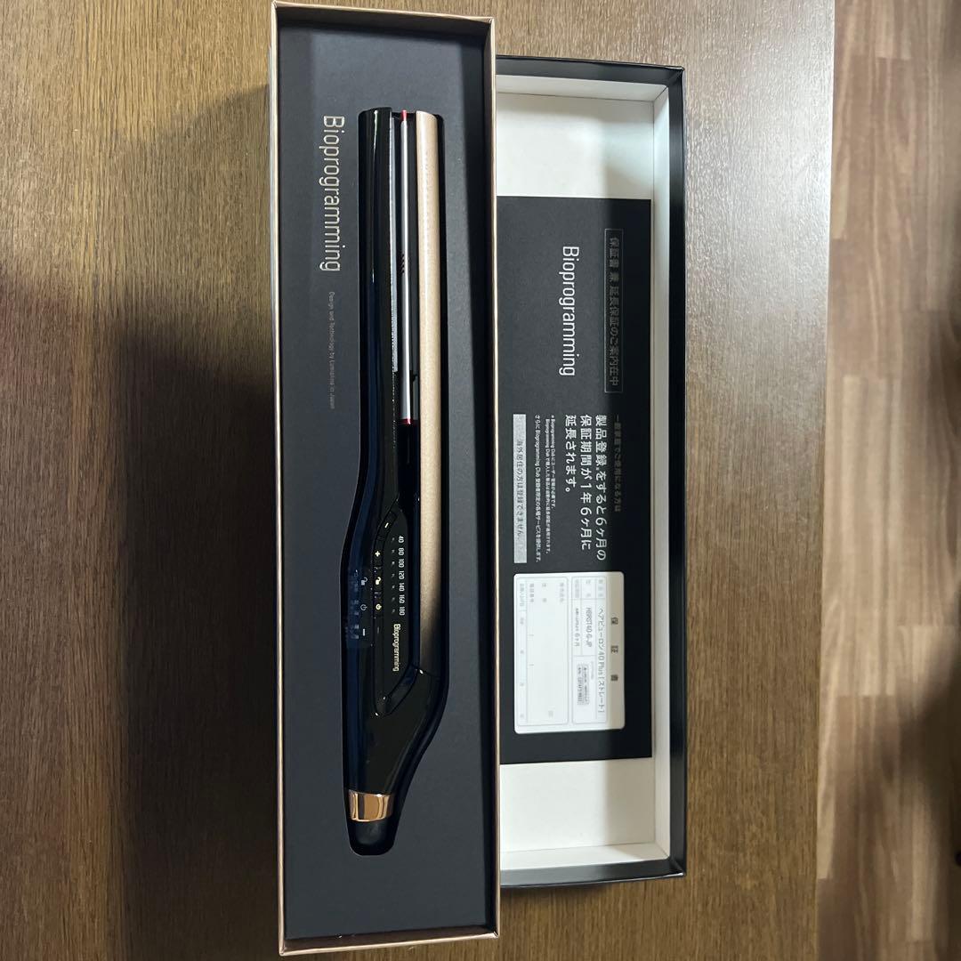 ち*る様 4DPlus ヘアビューロン　ストレートアイロン　新品