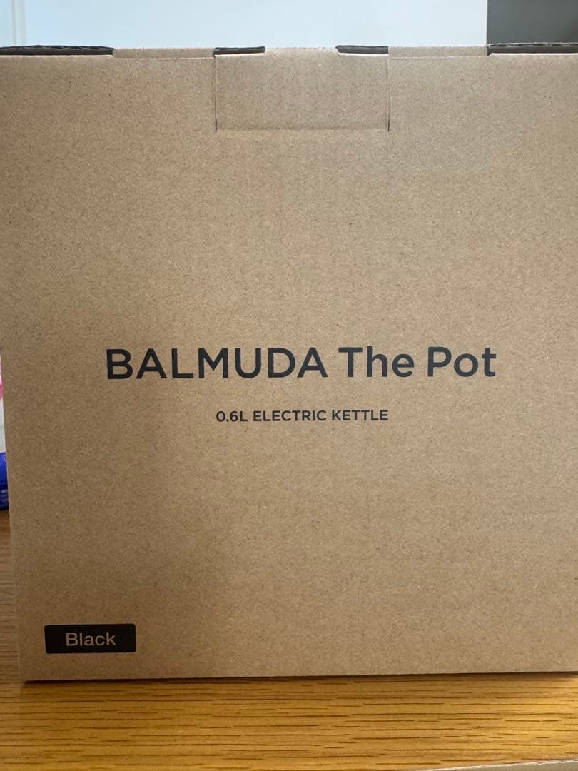BALMUDA The Pot 0.6L 電気ケトル ブラック
