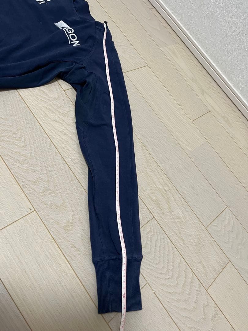 90s Nike プルオーバージャージ M ネイビー