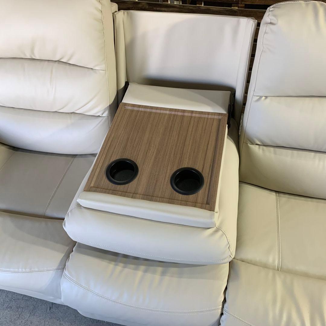 J853 NITORI N リクライニング ソファ 3人掛け