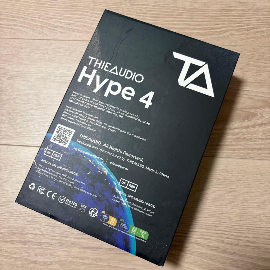 イヤホン THIEAUDIO Hype4 & SoundsGood Hyle 4.4mm