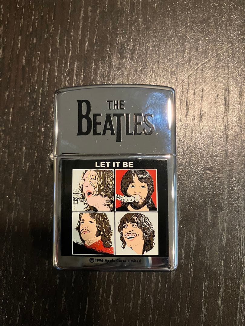 【未使用】ZIPPO & キーリングセット The Beatles 1996年製