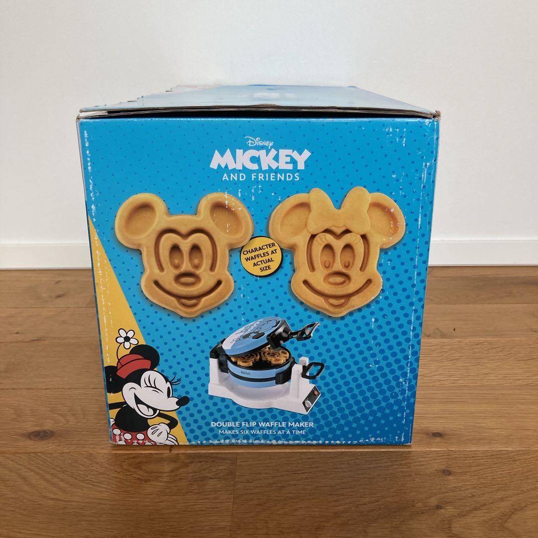 【超希少!!・未使用品!!】ミッキー ミニー ダブル フリップ ワッフルメーカー