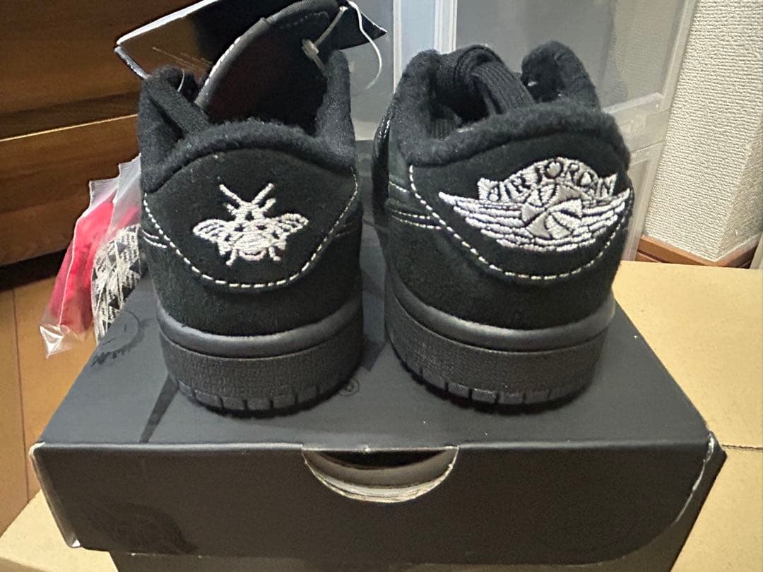 TravisScott×NikeJordan1 BlackPhantom18.5