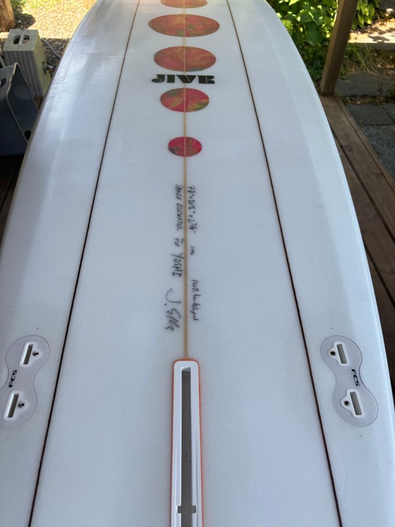 JIVE Space Elevator7'6\"ミッドレングス　サーフボード