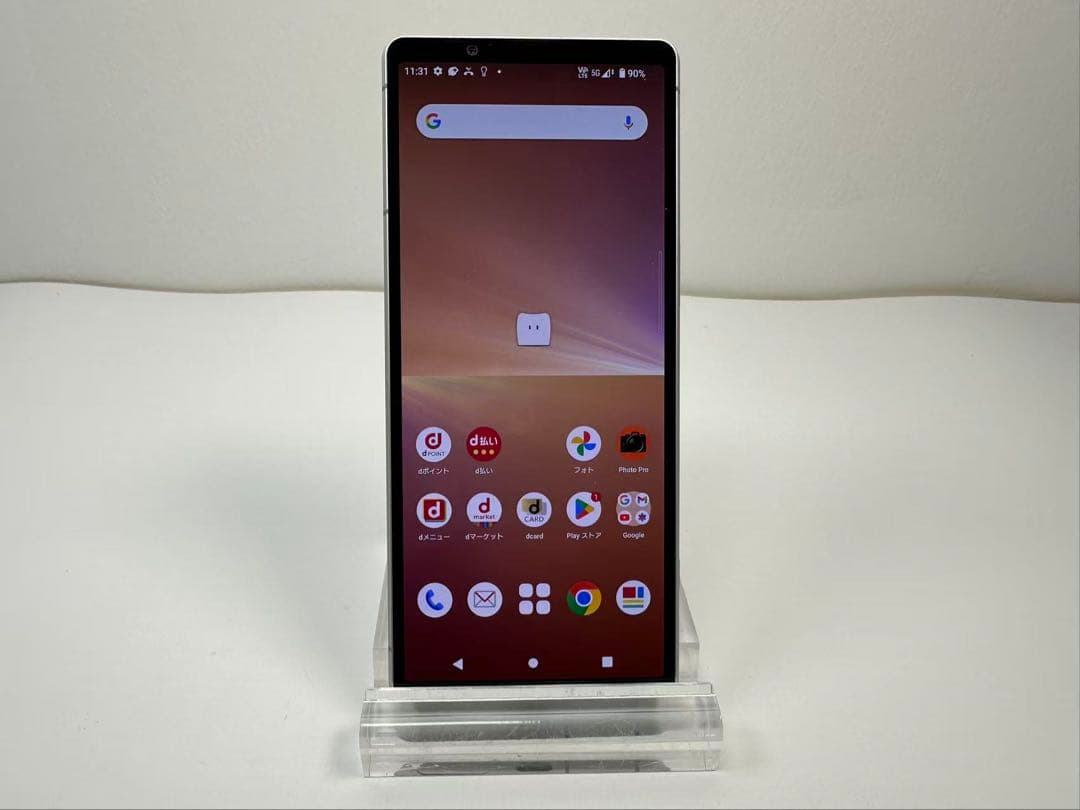 美品 SONY Xperia 5 V docomo 128GB シルバー