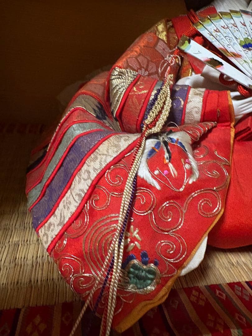 お雛様　木箱入り　時代もの