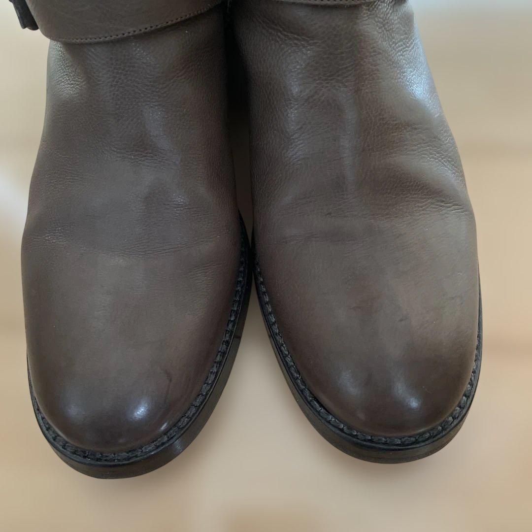 コ*タ様 サルトル　SARTORE エンジニア ブーツ ラビットファー　レザー