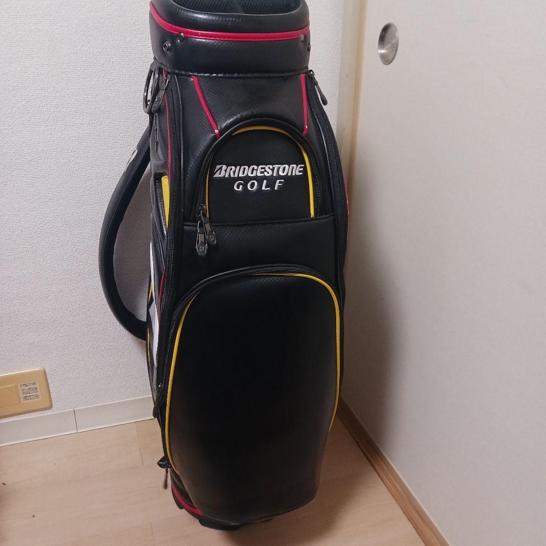 早い者勝ち!!! ブリジストン ゴルフ キャディバック 黒/赤/黄