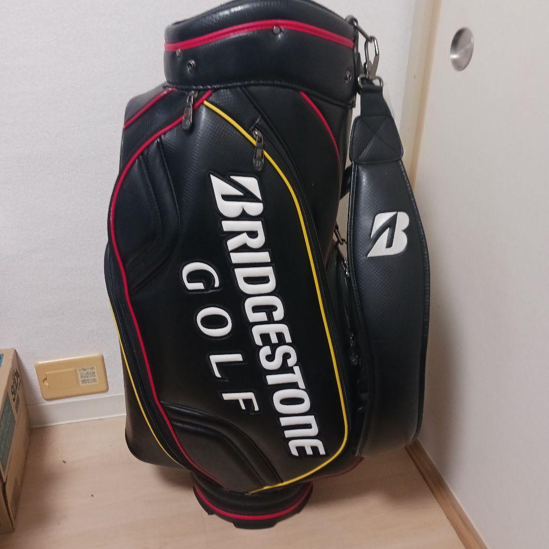 早い者勝ち!!! ブリジストン ゴルフ キャディバック 黒/赤/黄