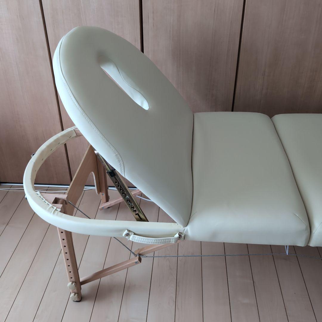 専用木製 折りたたみ式リクライニングマッサージベッド