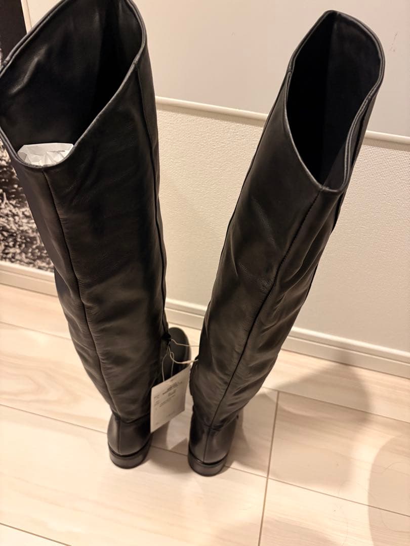 taim サンルカ　イタリア製本革ニーハイブーツ