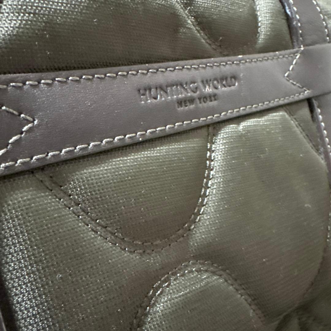 ハンティング・ワールド（HUNTING WORLD）　ミニボストンバック