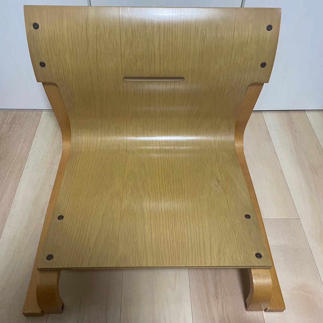 新日本木工 低座椅子 胡坐楽座椅子 徳島県立工業技術センター 腰痛防止