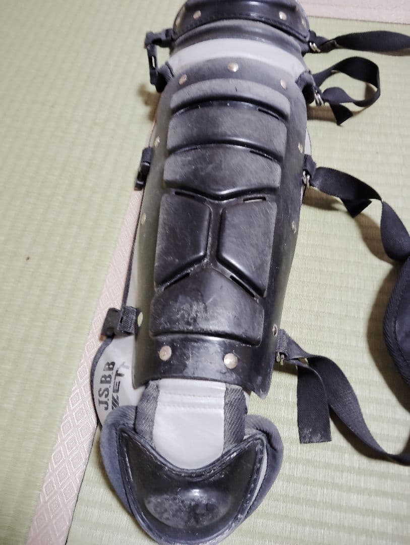 ZETT JSBB キャッチャープロテクター ブラック/ホワイト