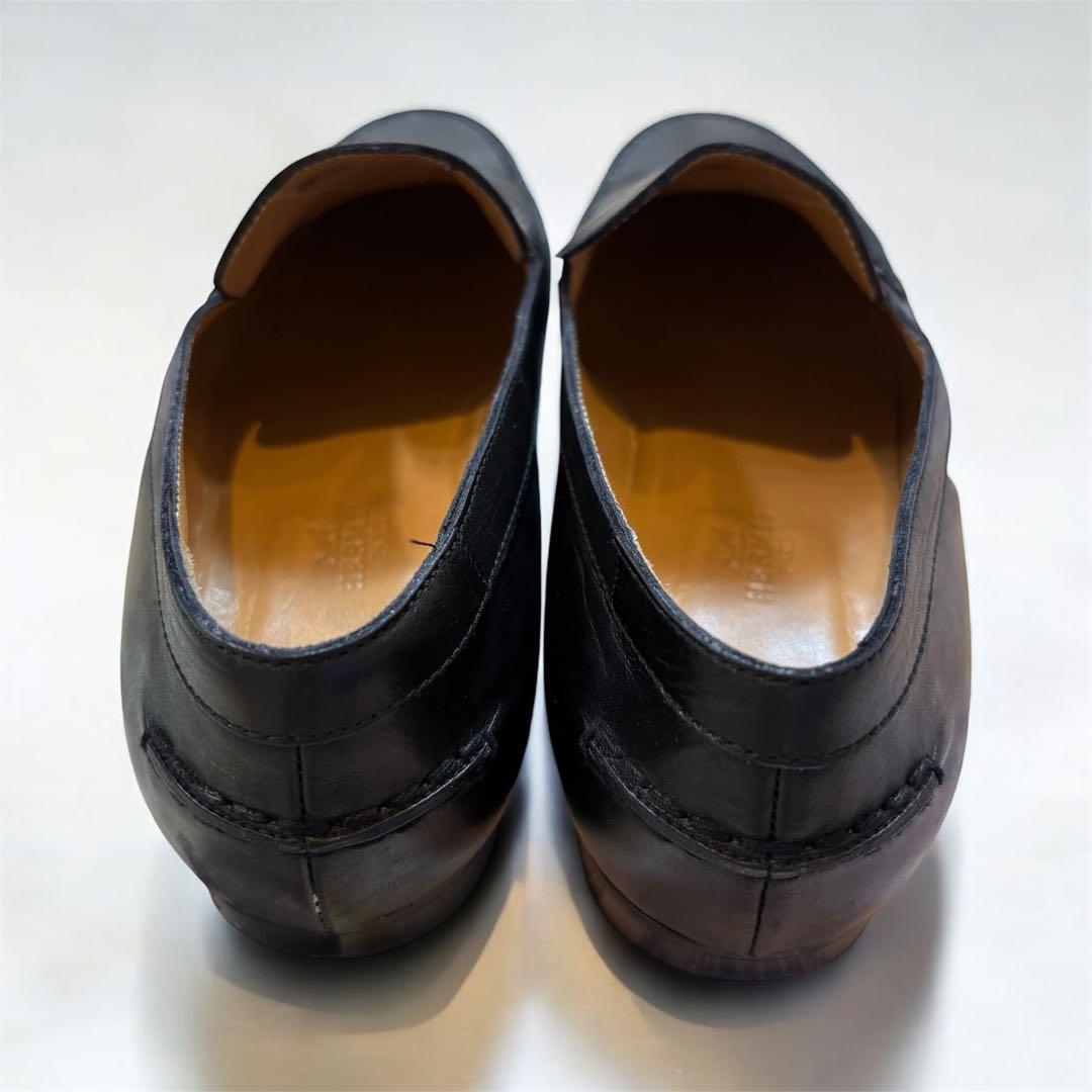 HERMES ローファー レザー スリッポン 38