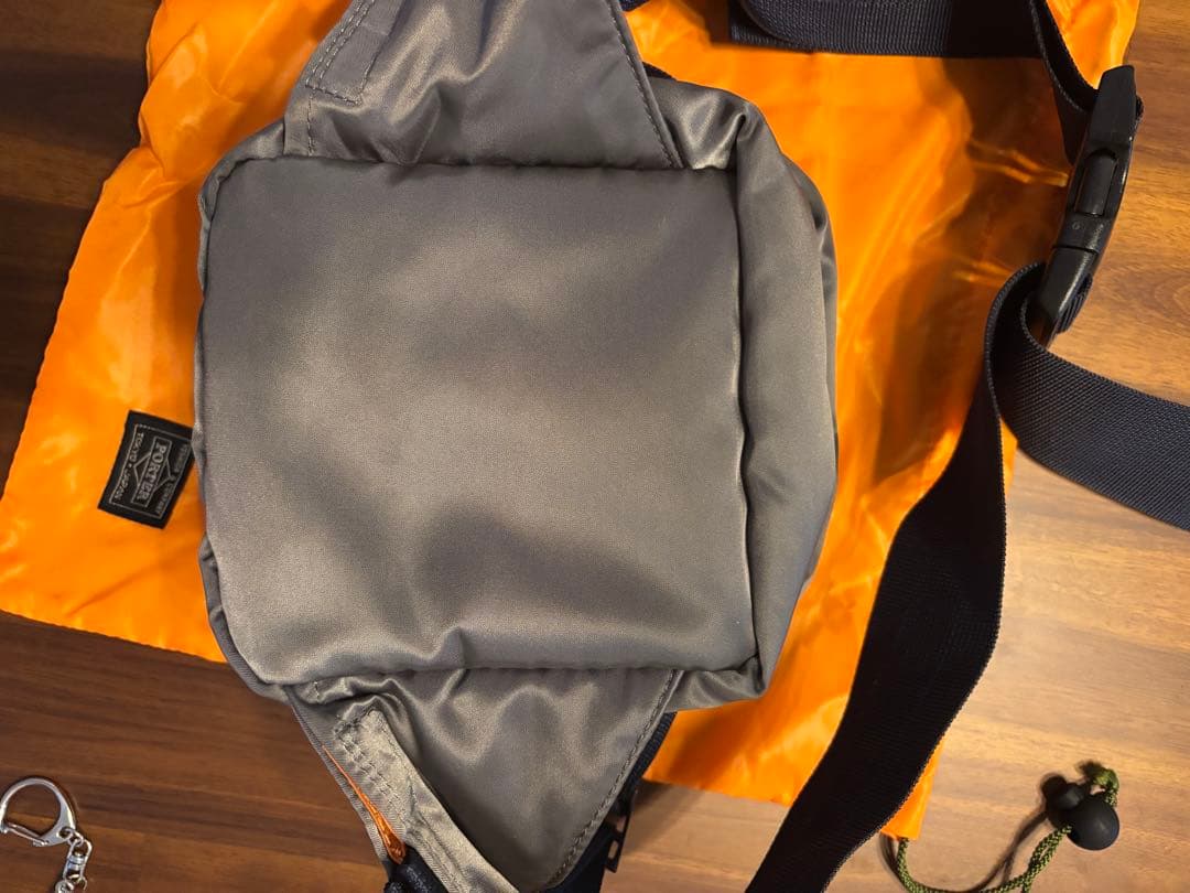 PORTER / PX TANKER FANNY PACK シルバーグレー