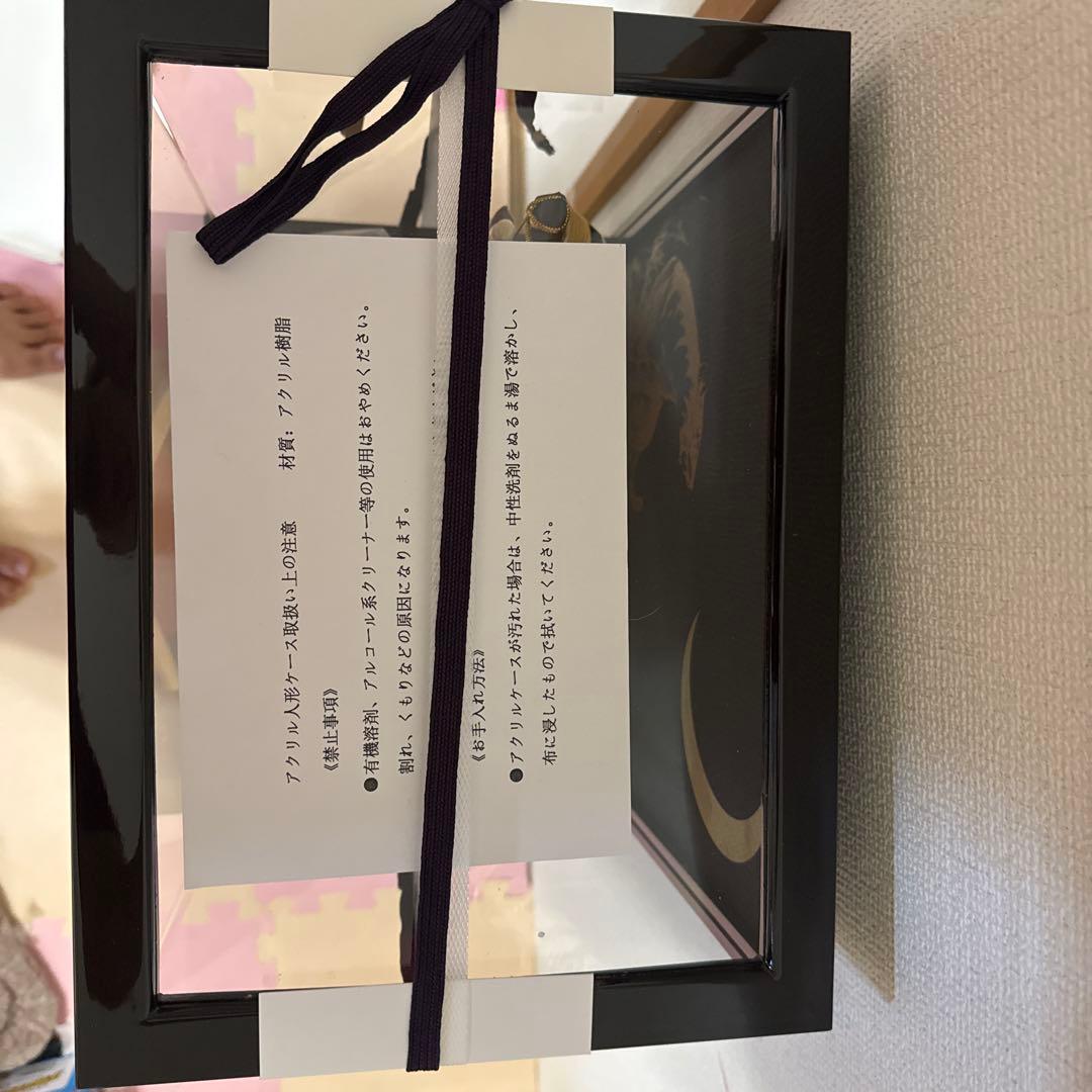 新品未使用　五月人形　兜　コンパクト兜　ケース入り兜