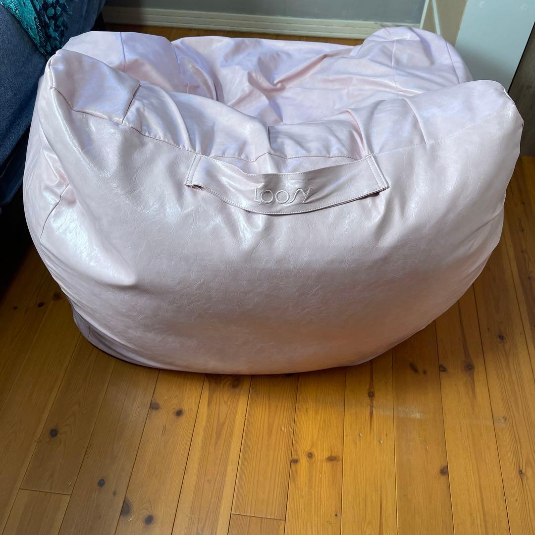 花*。様 [美品] LOOSY ルージー　1人掛けビーズソファ　GLOSSY P