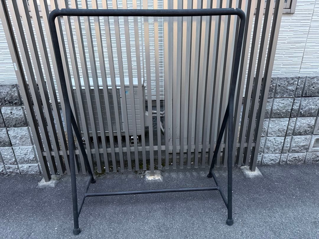 2個セット IKEA TURBO トゥルボー ハンガーラック ブラック　屋内屋外