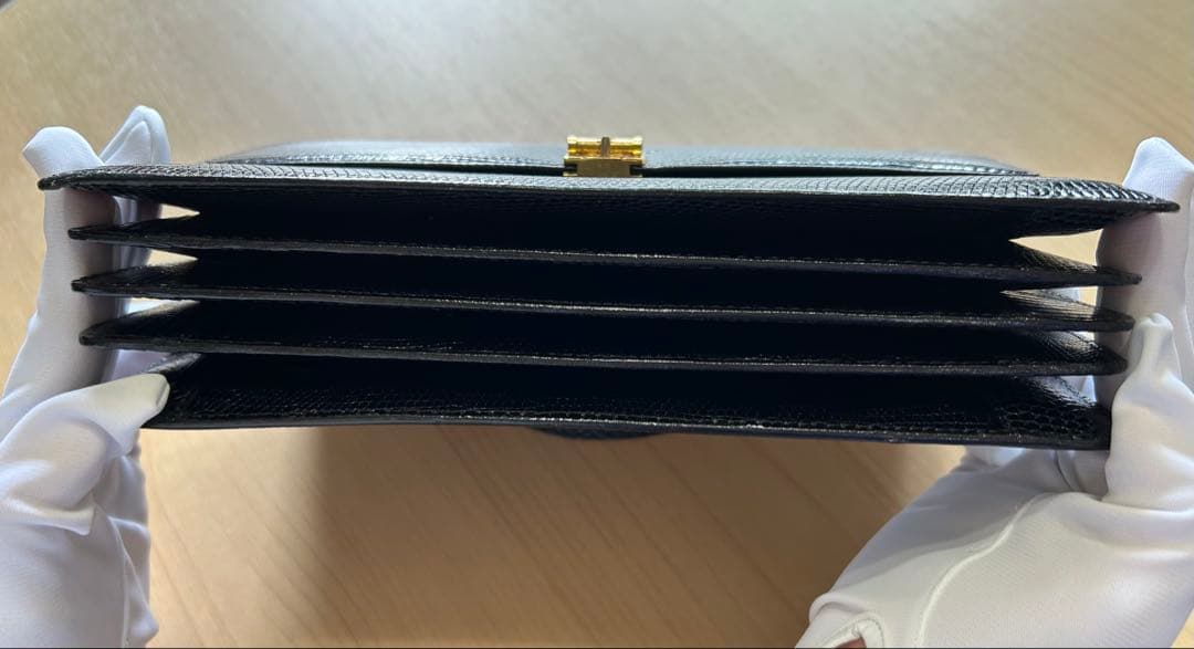 和光　WAKO 銀座和光 ハンドバッグ　クロコ　フォーマル