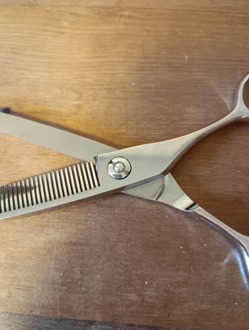 トリミング スキバサミ　D-642iv　セニング プロ用メガネハンドル