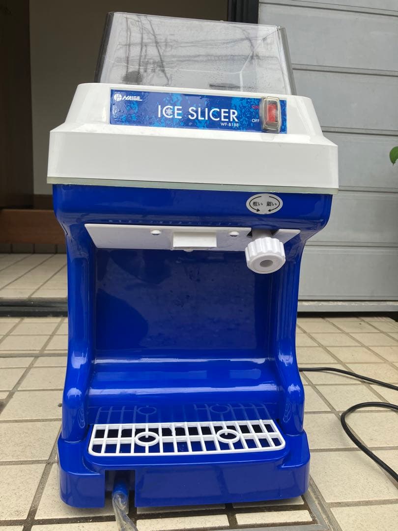 HAIGE ICE SLICER かき氷機 青/白