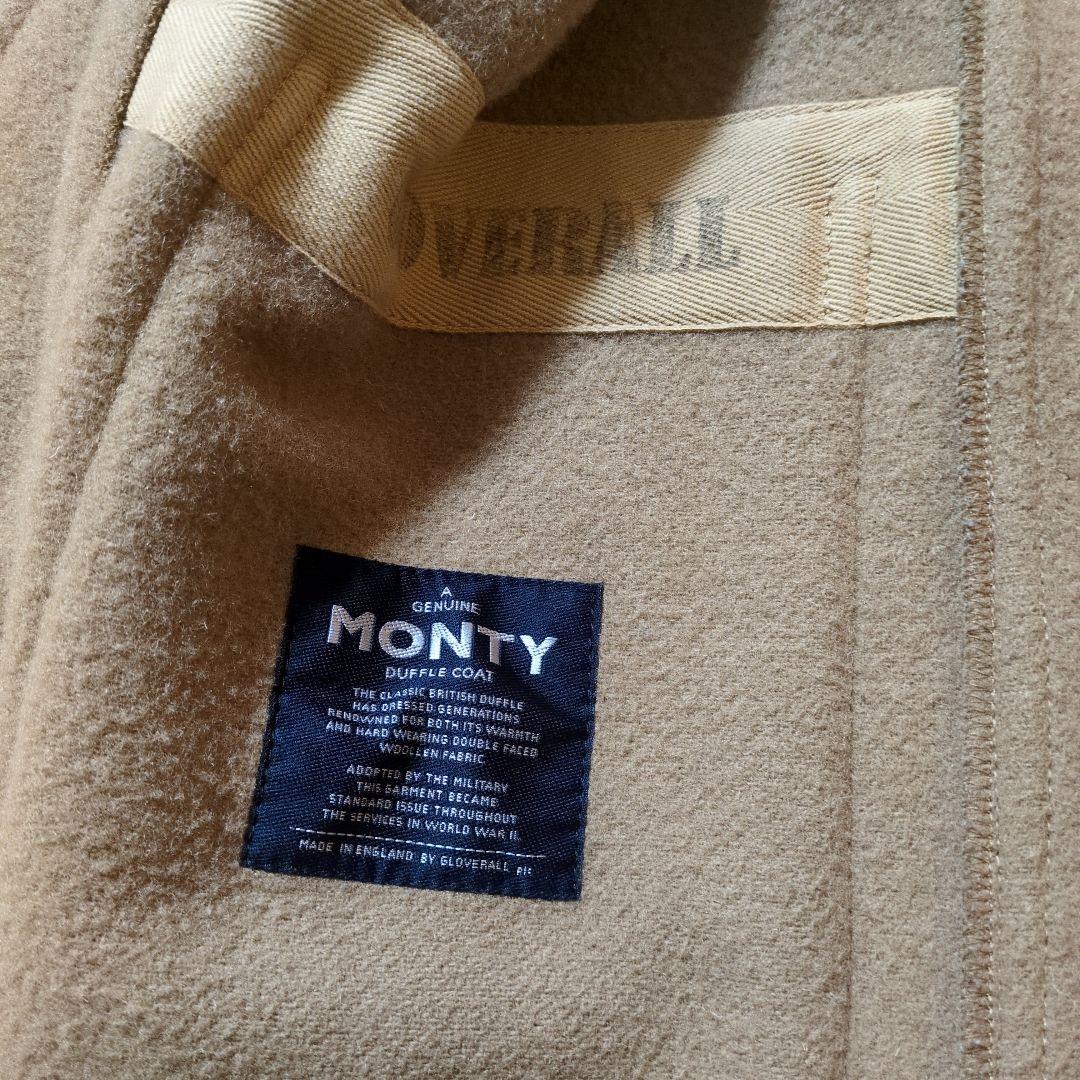 Gloverall 　モンティ　ｍくらい　 ダッフルコート　キャメル