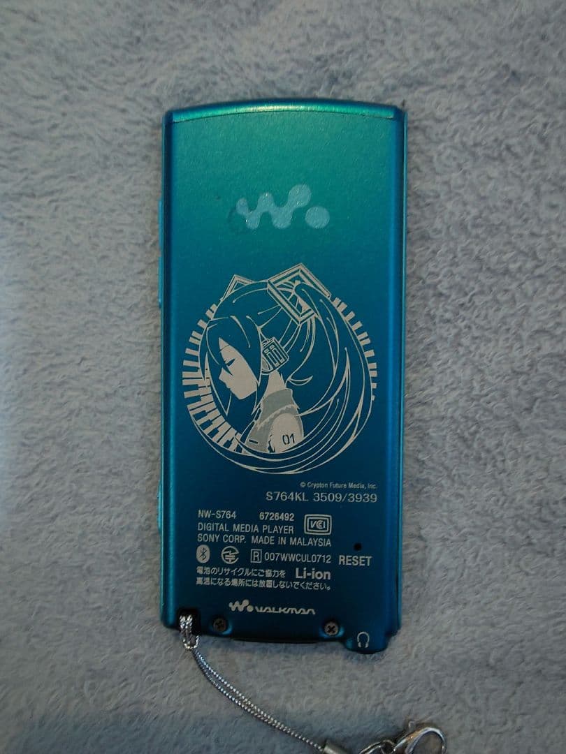 Sony NW-S764 初音ミクデザイン