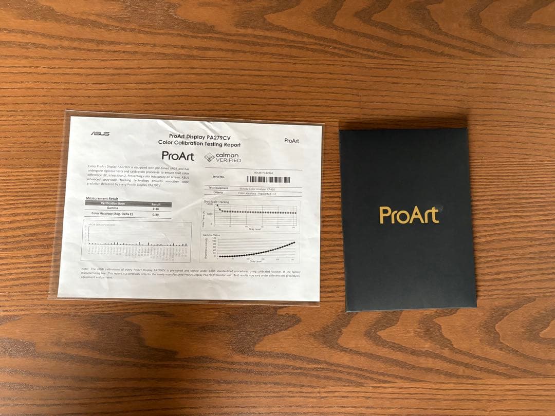 美品 ASUS ProArt 4Kモニター 27インチ PA279CV-J