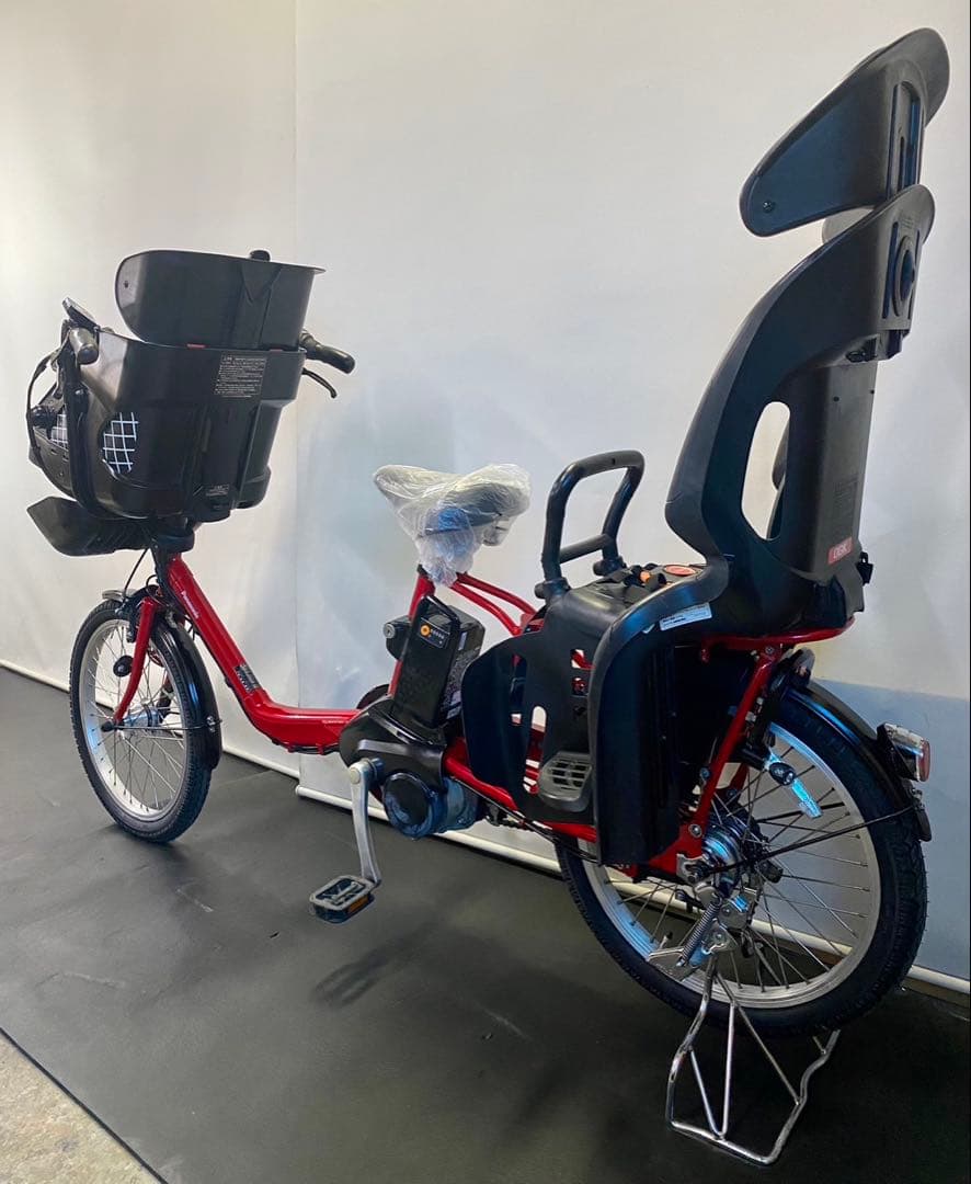 1年保証 新品部品多数　新型　パナソニック　20インチ　赤色　電動アシスト自転車