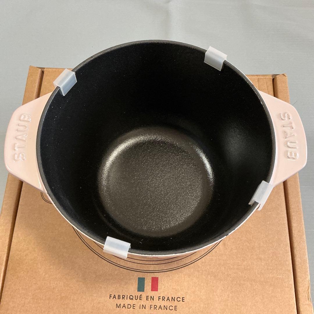 STAUB ラココットデゴハンM ソルベローズ16cm 【新品未使用】