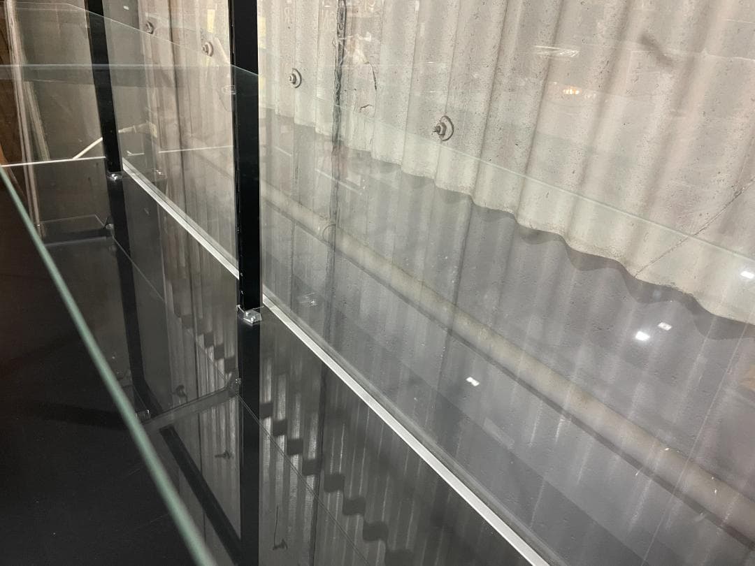 【引き取り限定②】ガラス棚 / ショーケース｜店舗ディスプレイ　店舗什器ケビント