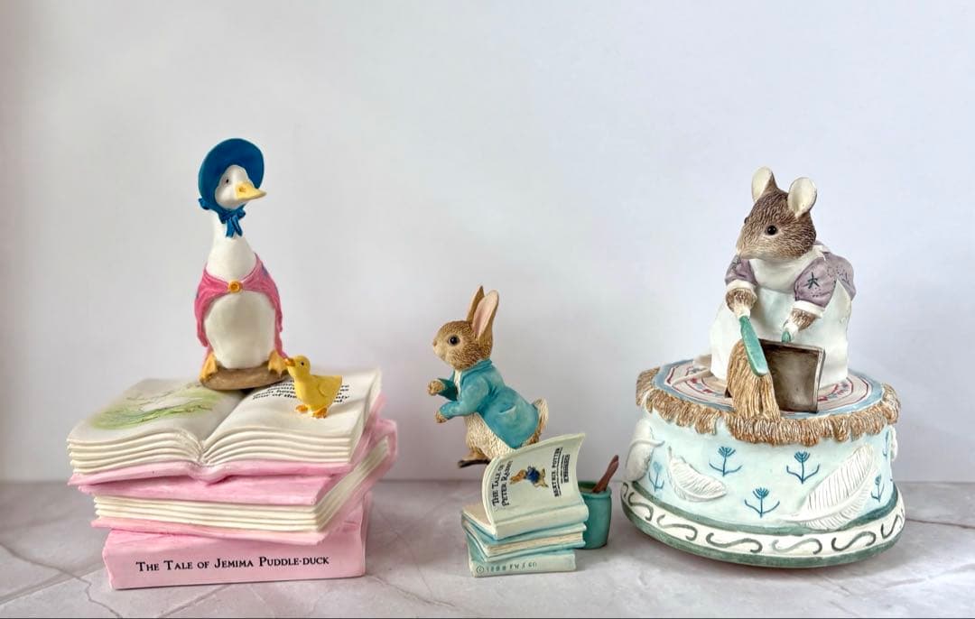 ボーダーファインアーツ・ピーターラビット　◆オルゴール【あひるのジマイマのお話】