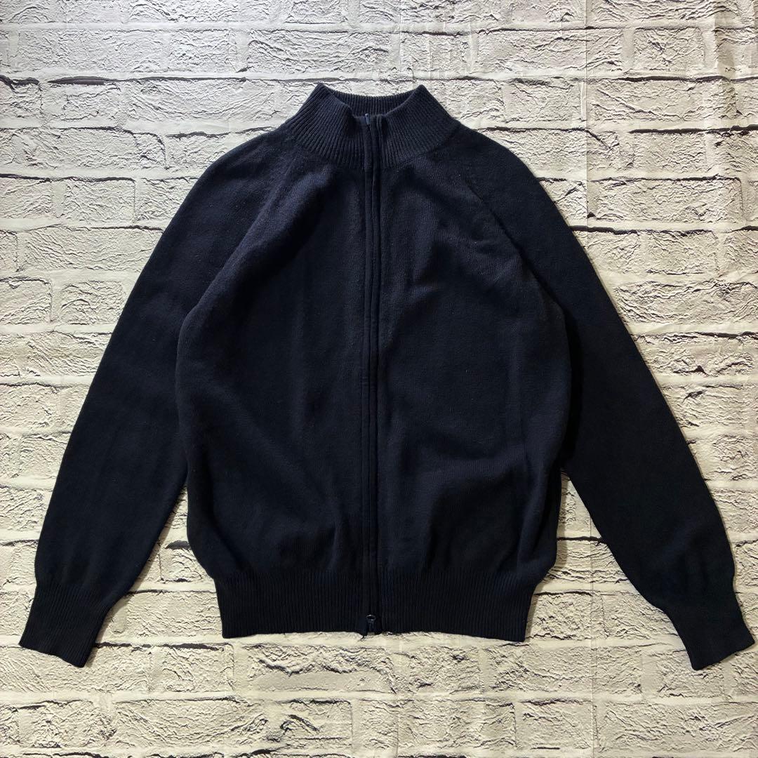 johnsmedly ドライバーズニット ウール M ダークネイビー